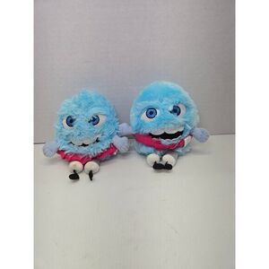 2 Cadillac Fairview Blue TUFTIES 6"‎ Plush Mascot Promo Stuffed